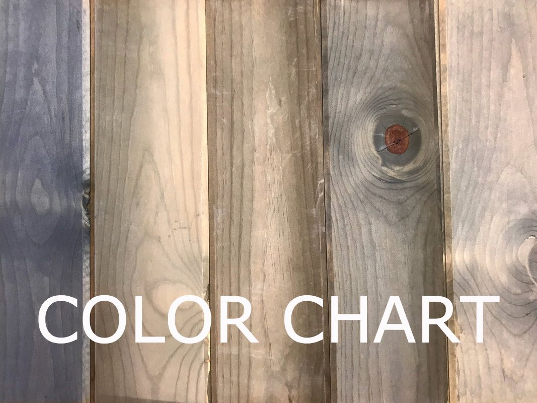New Look Stain Color Chart